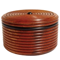 Scatola in sapele ed ebano con coperchio #2