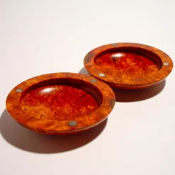 Scatola Magnetik in radica di Amboyna