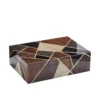 Scatola per orologi Tellux SC2 Vulcano Brown