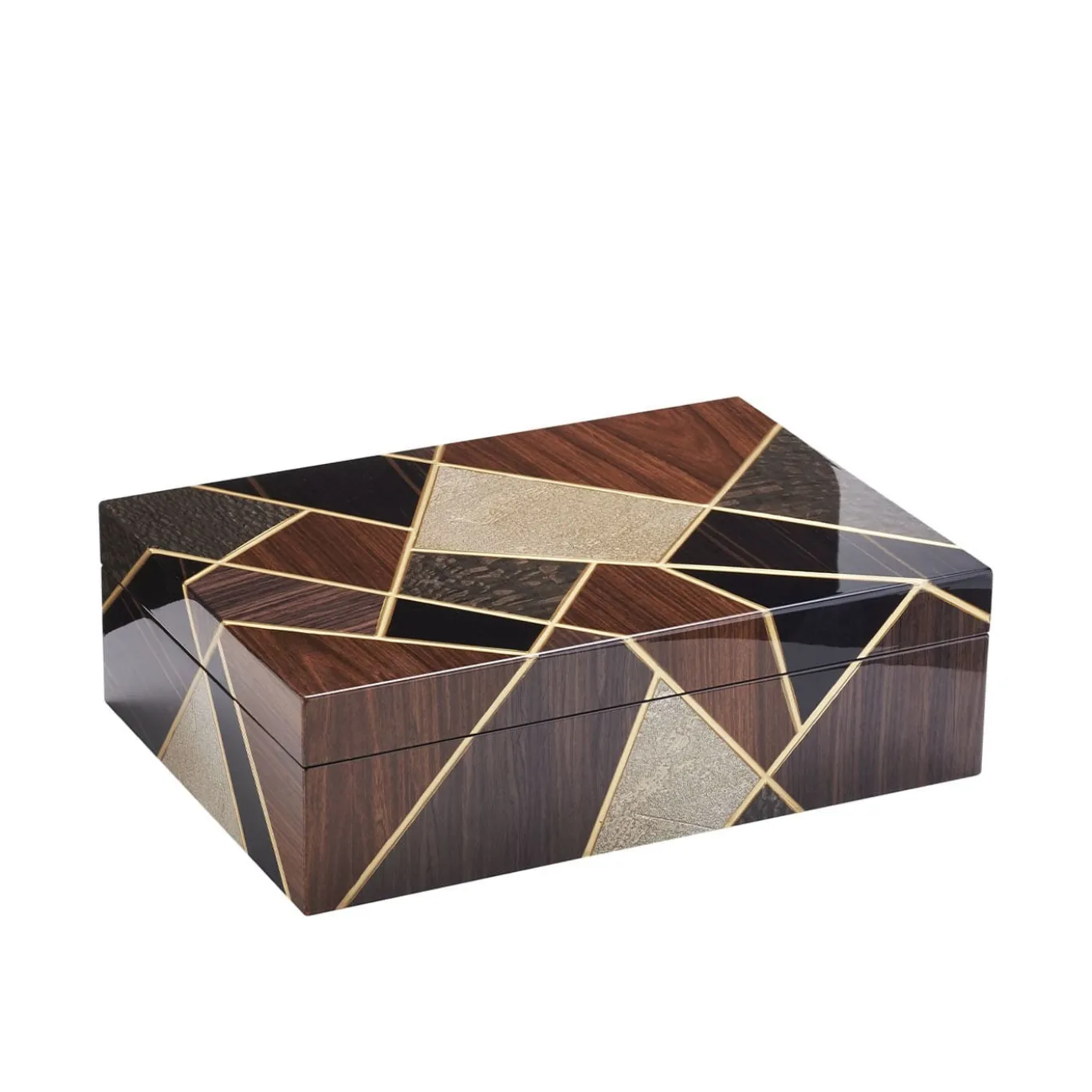 Scatola per orologi Tellux SC2 Vulcano Brown