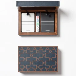 Scatola porta dadi e carte da gioco San Marco