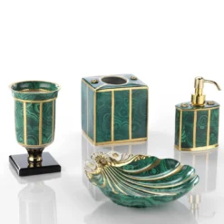 Scatola porta fazzoletti verde
