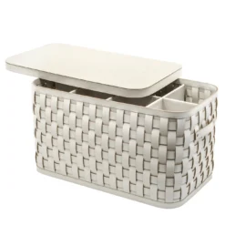 Scatola Portascarpe Demetra in Pelle Beige