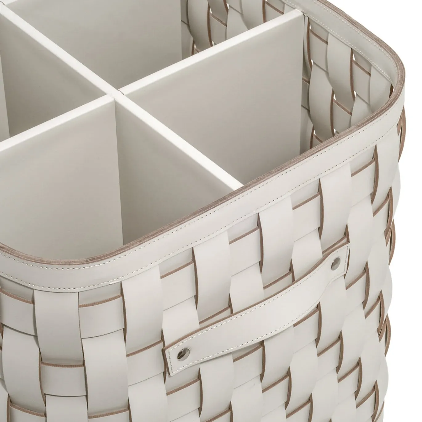 Scatola Portascarpe Demetra in Pelle Beige