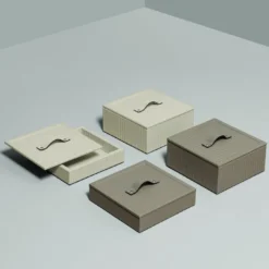 Scatola quadrata alta Mati