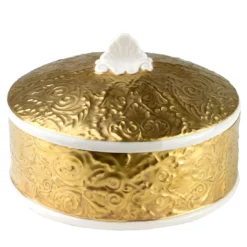 SCATOLA ROTONDA AMOUR SECRET - ORO