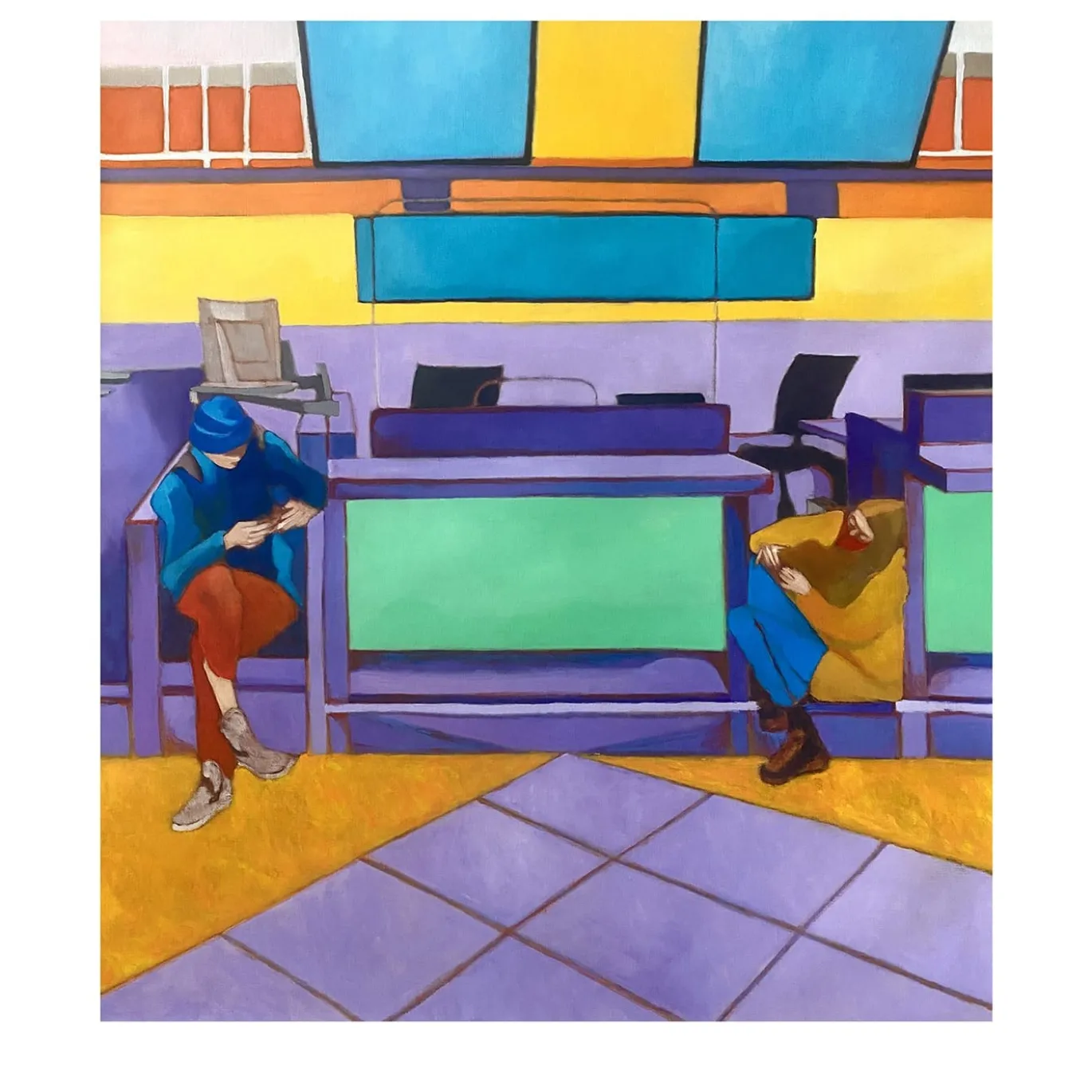 Schermi Pittura ad olio