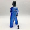 Scultura blu Soffiatore di Toso Cristiano