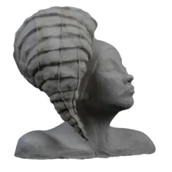 Scultura Concha in Ceramica