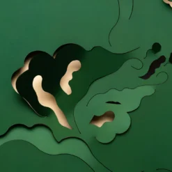 Scultura da parete Amore di Matteo Cibic