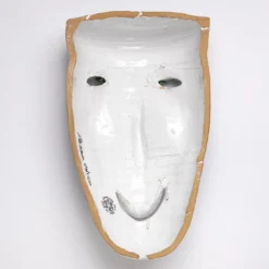 Scultura da parete Maschera Ornamentale in ceramica #3