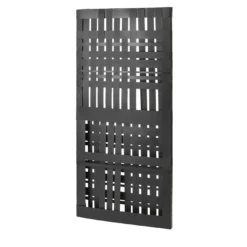 Scultura da parete Scutum Black Abatellis
