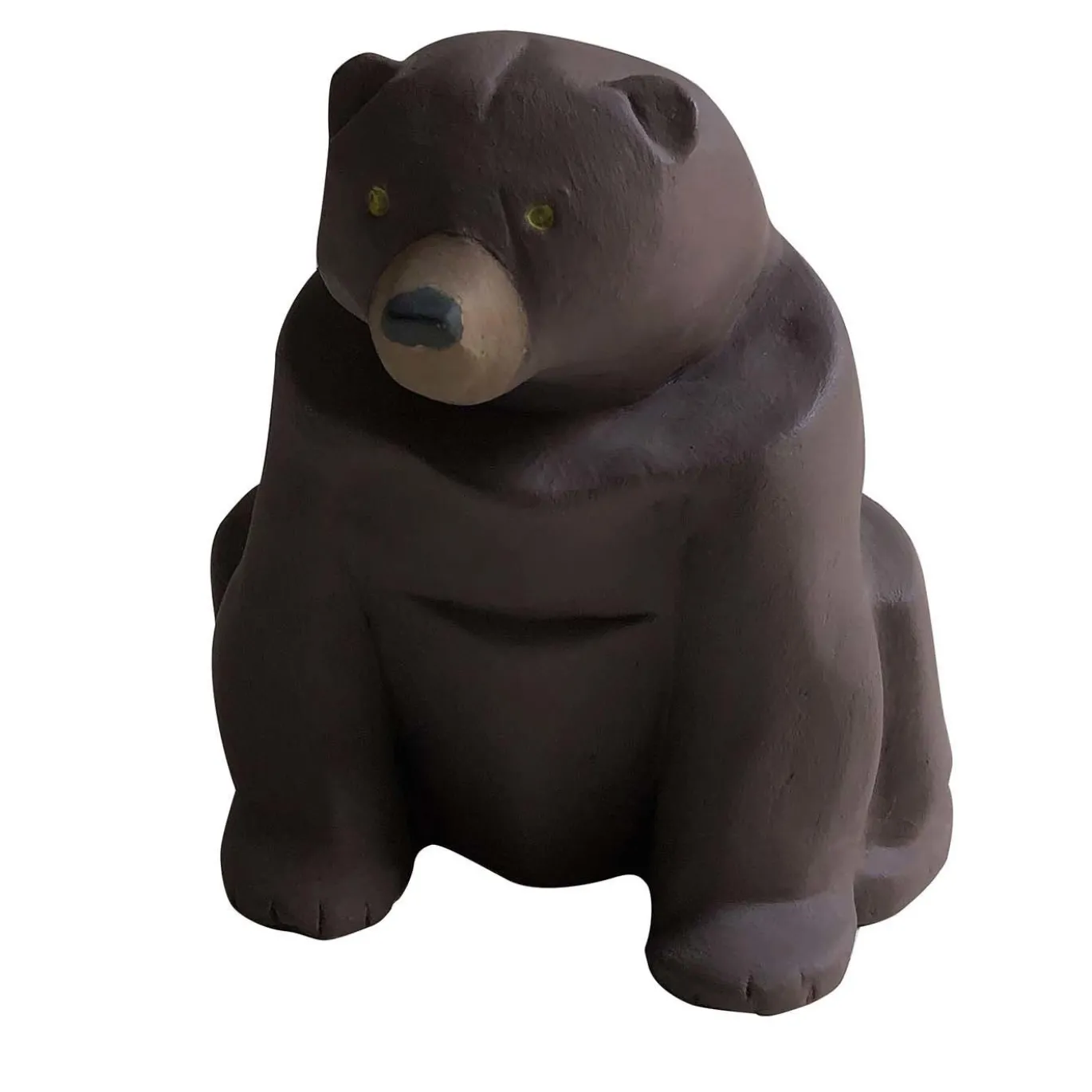Scultura di orso bruno