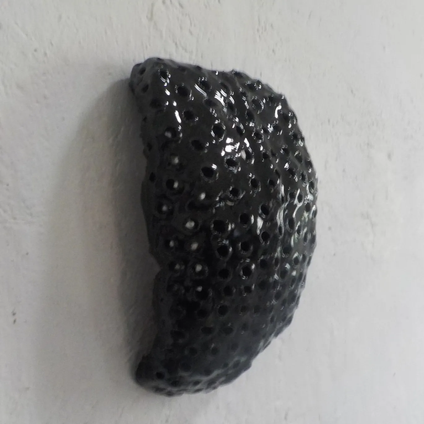 Scultura Forma Nero Lucido