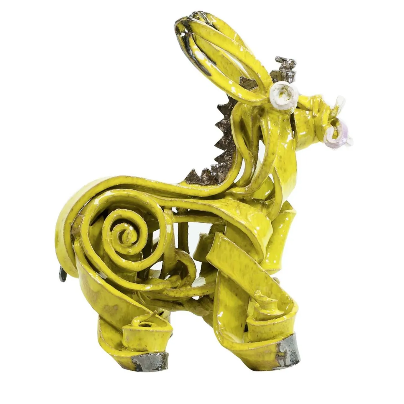 Scultura gialla Ciuccigno