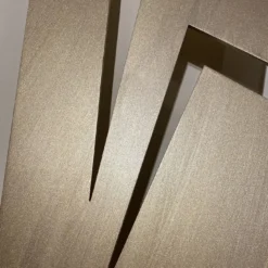 Scultura in alluminio Fulmini Oro