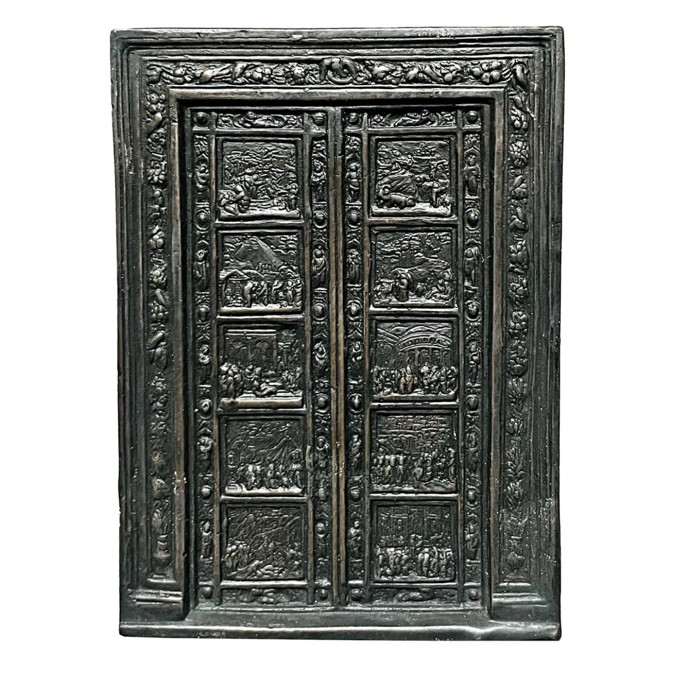 Scultura in bronzo Porta del Paradiso