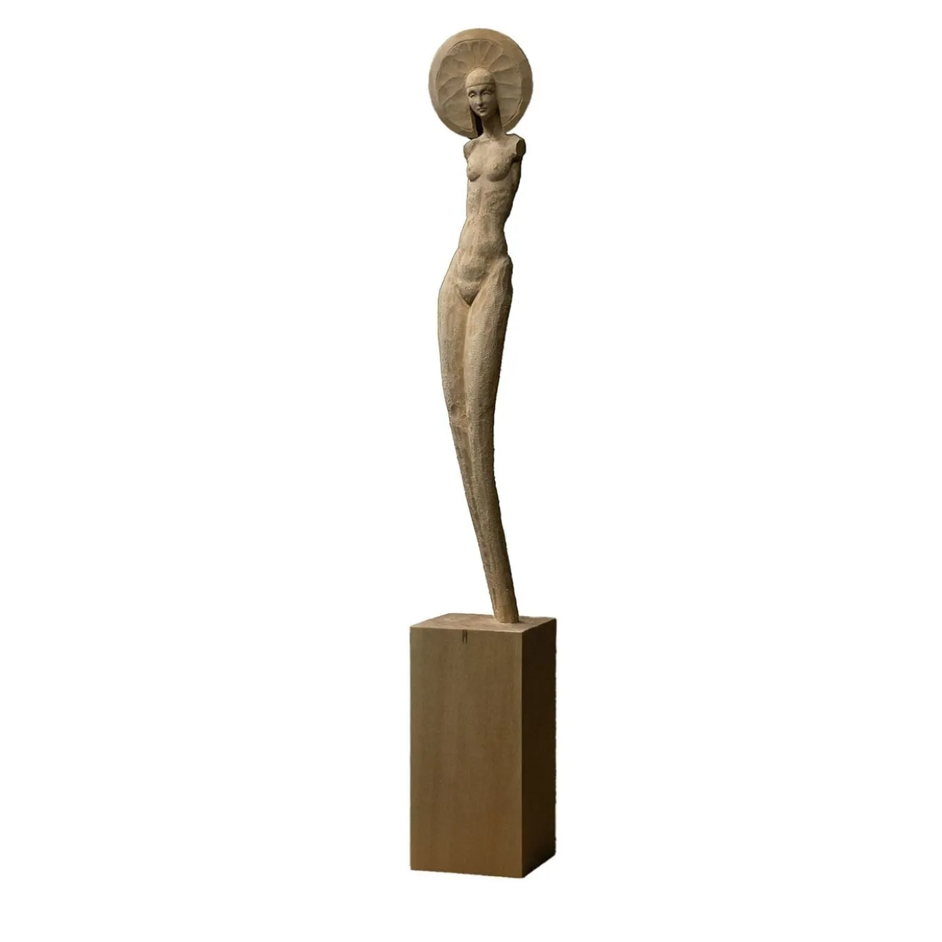 Scultura in legno Imperatrice