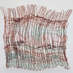 Scultura in rame Paesaggio Alchemico Tramonto