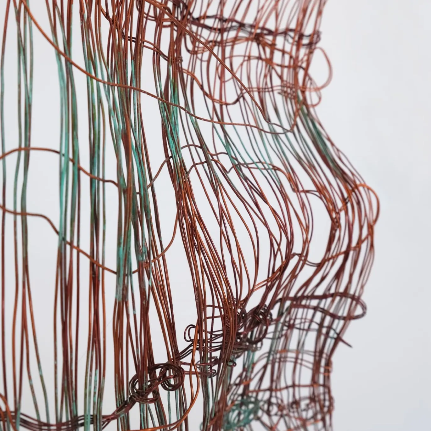 Scultura in rame Paesaggio Alchemico Tramonto