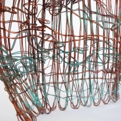 Scultura in rame Paesaggio Alchemico Tramonto