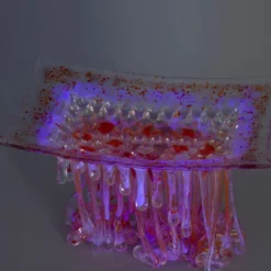 Scultura in vetro di Murano Brith