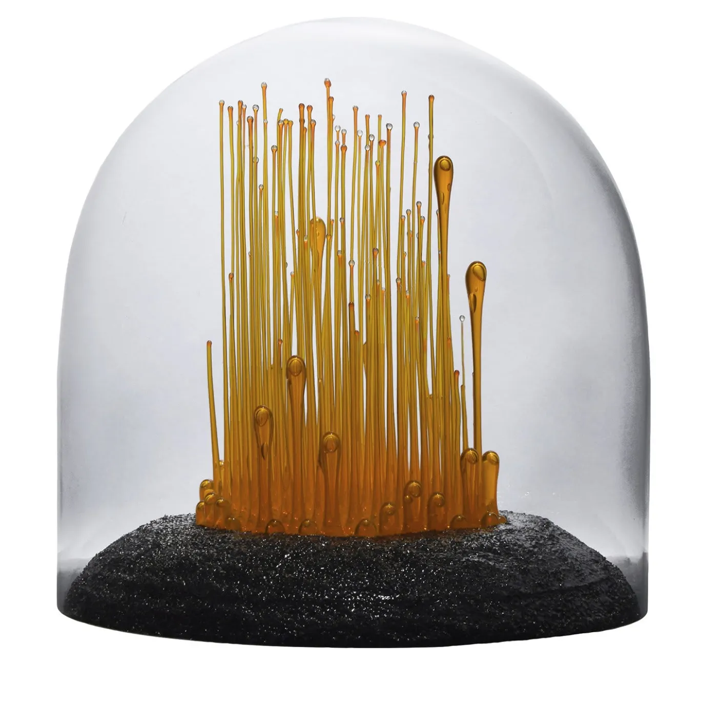 Scultura in vetro di Murano Sole D'Oriente