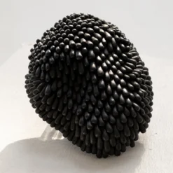 Scultura La Grande Indigestion LGI#07 in Grès Nero