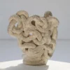 Scultura La Grande Indigestion LGI#03 in Grès Avorio