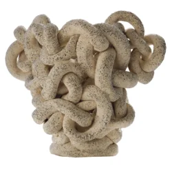 Scultura La Grande Indigestion LGI#03 in Grès Avorio