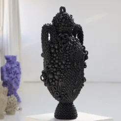 Scultura La Grande Indigestione LGI#08 in Grès Nero