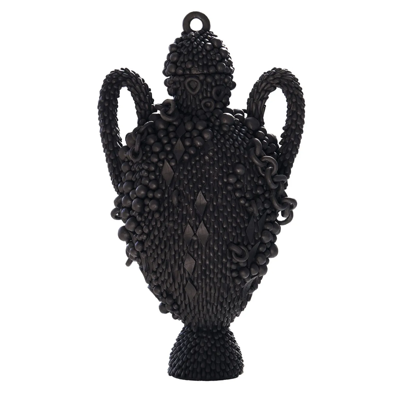Scultura La Grande Indigestione LGI#08 in Grès Nero