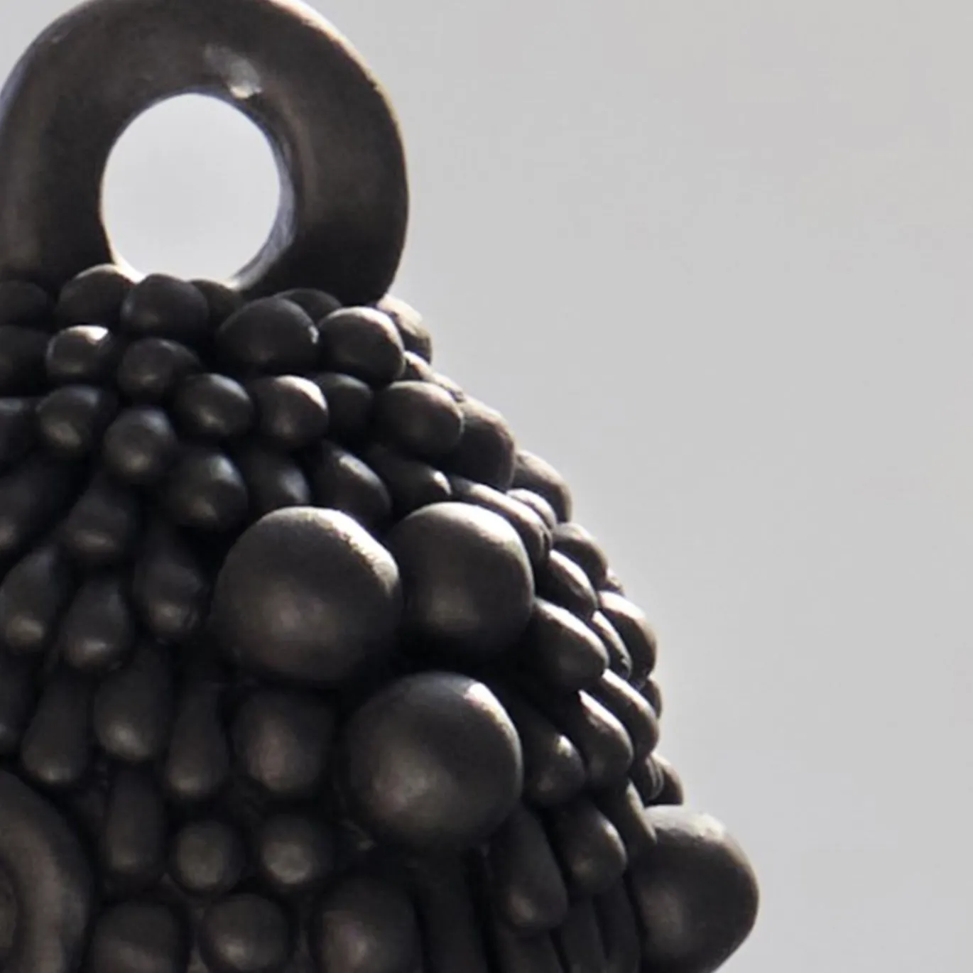 Scultura La Grande Indigestione LGI#08 in Grès Nero