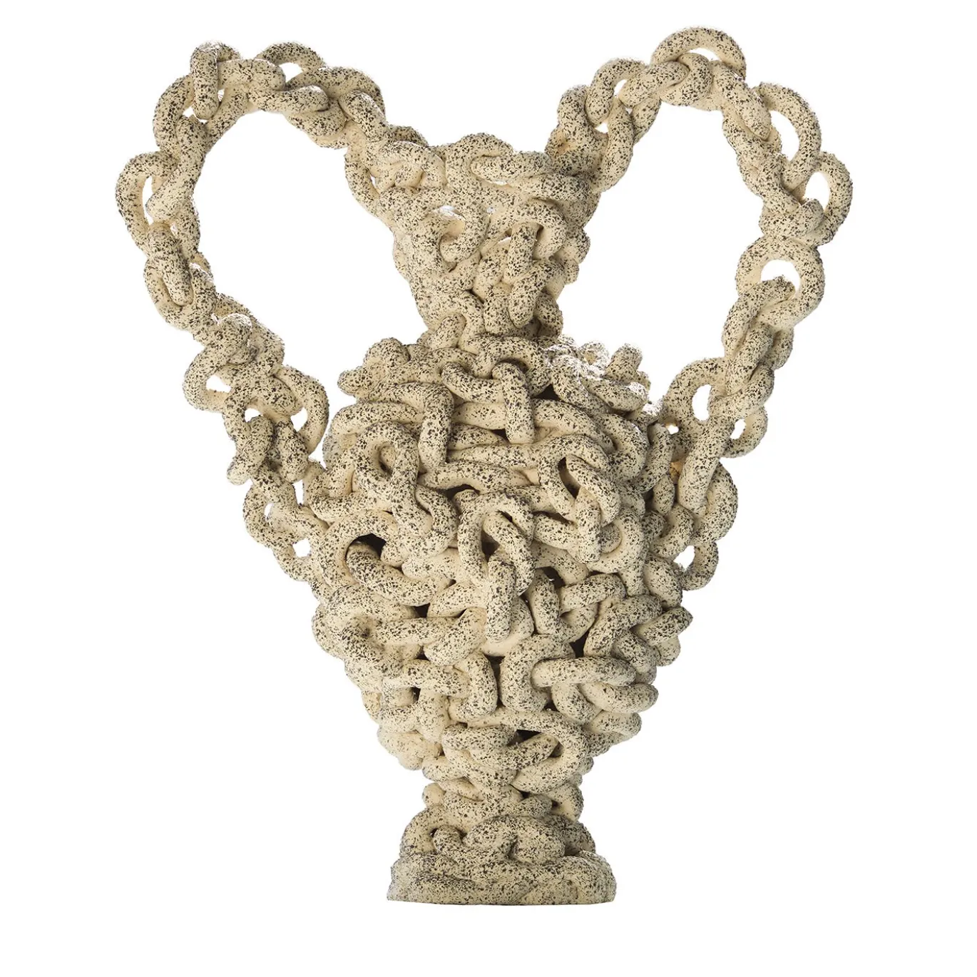 Scultura La Grande Indigestione LGI#04 in Grès Avorio