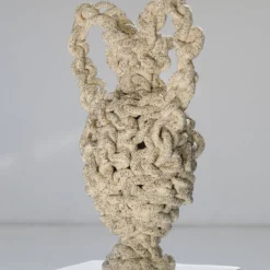 Scultura La Grande Indigestione LGI#04 in Grès Avorio