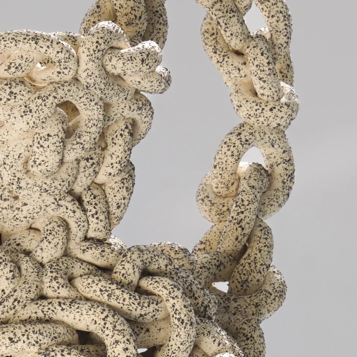 Scultura La Grande Indigestione LGI#04 in Grès Avorio