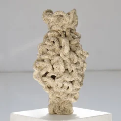 Scultura La Grande Indigestione LGI#01 in Grès Avorio