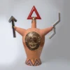 Scultura policroma di Agamennone