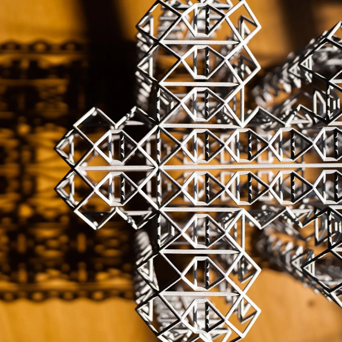 Scultura Prono Structure Grigia