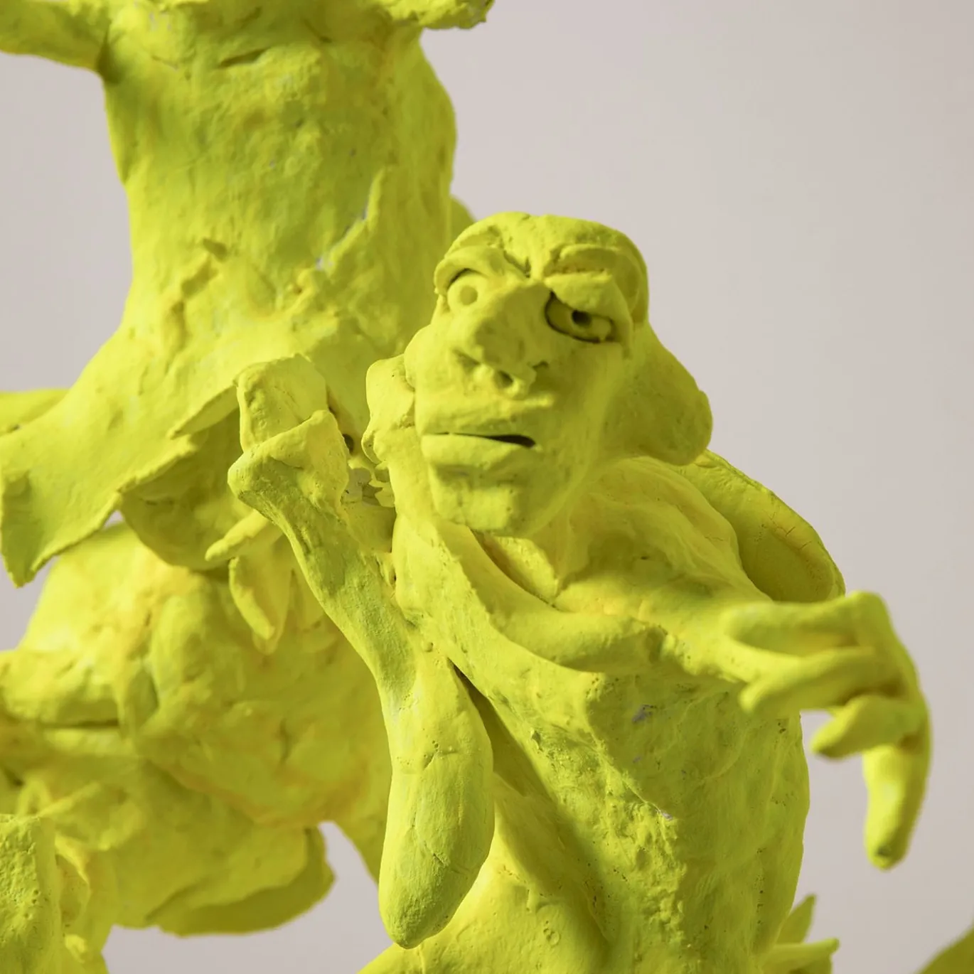 Scultura Trickynauta Ascesa degli Angeli Ribelli