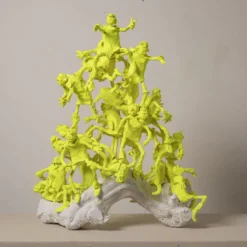 Scultura Trickynauta Ascesa degli Angeli Ribelli