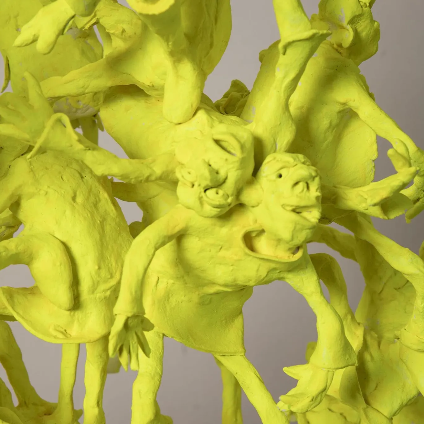 Scultura Trickynauta Ascesa degli Angeli Ribelli