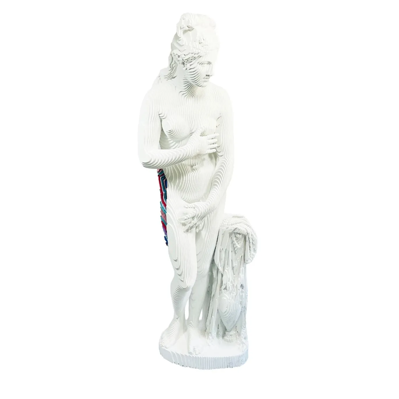 Scultura Venere Capitolina Colorata