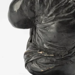 Scultura Void in Bronzo Nero