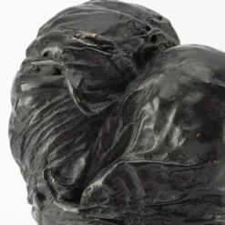 Scultura Void in Bronzo Nero