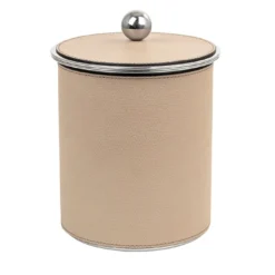 Secchiello da ghiaccio Axel in pelle taupe