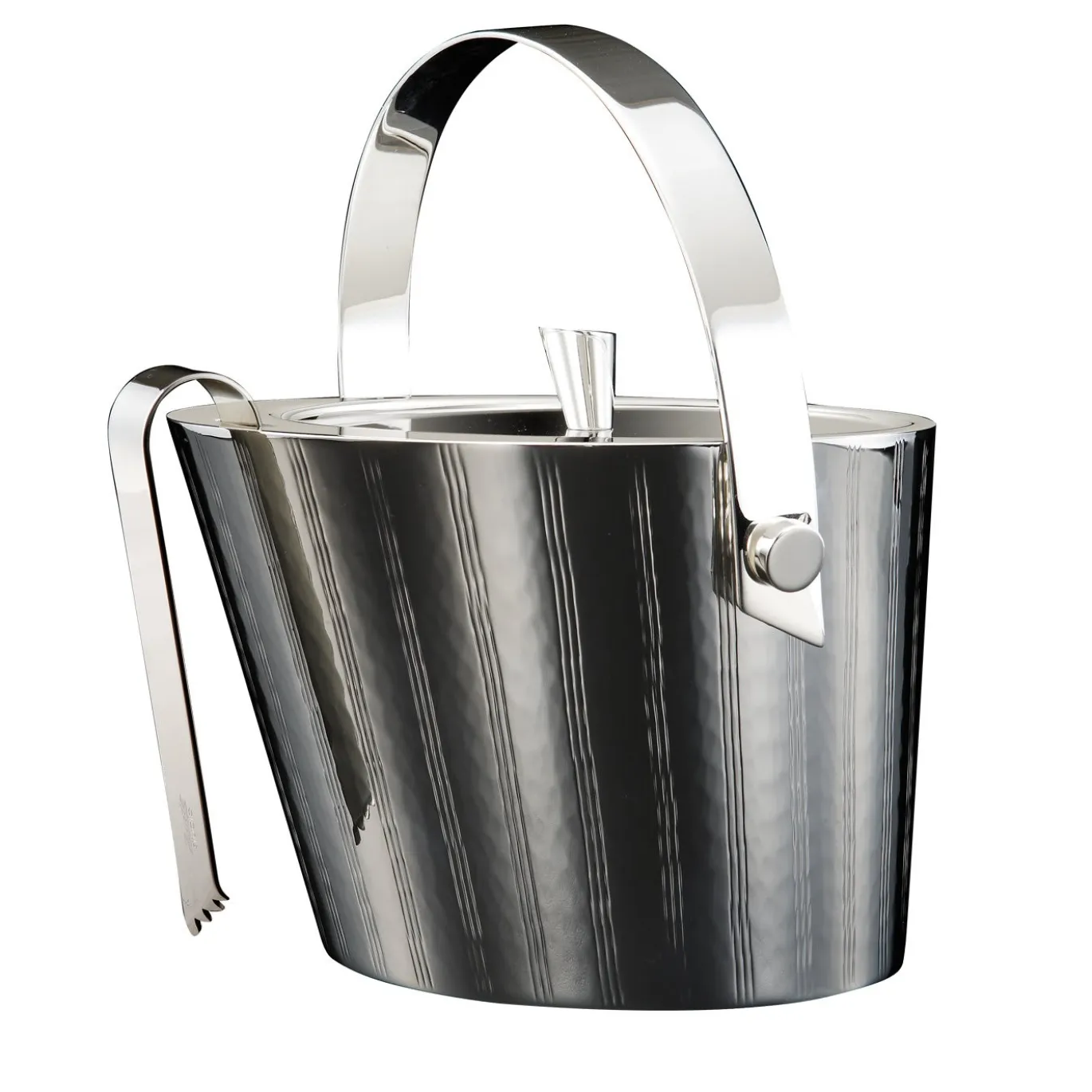 Secchiello per ghiaccio con pinze Vie Silver