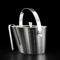 Secchiello per ghiaccio con pinze Vie Silver