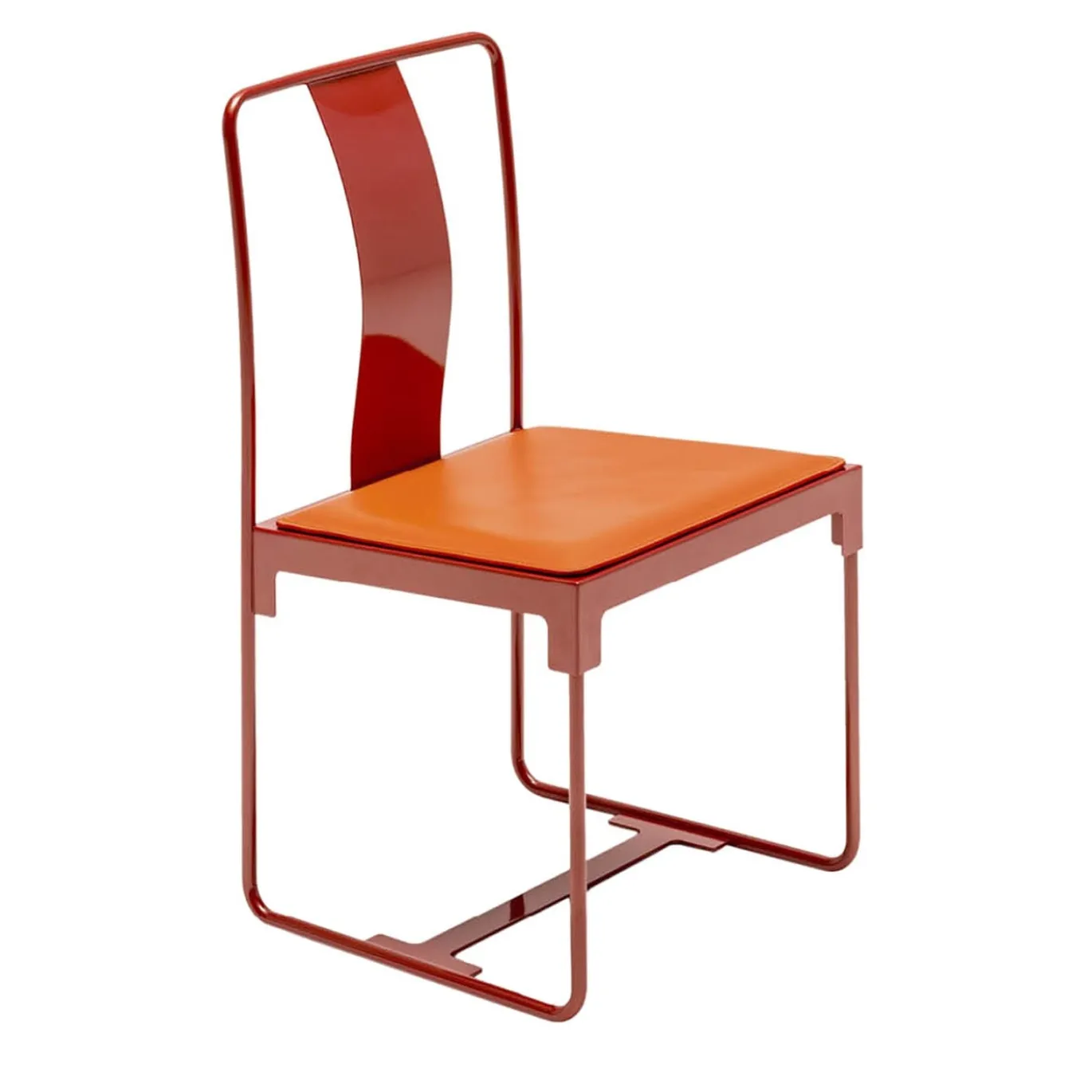 Sedia arancione Mingx di Konstantin Grcic