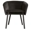 Sedia Balù Black di Emilio Nanni